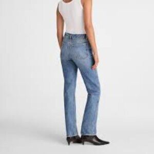 Madewell Longline Straight Jean in Atlin Wash, size 27, NWOT